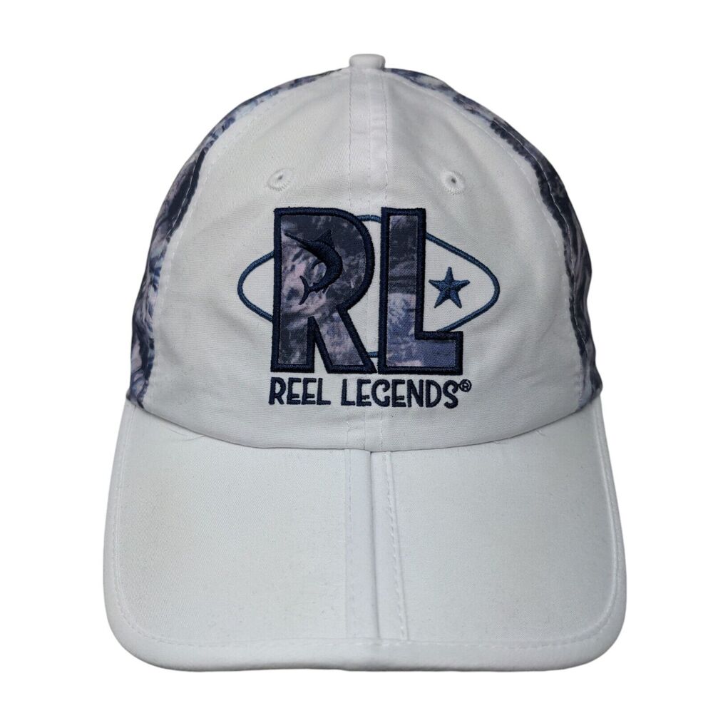 Reel Legends Strapback Hat Ponytail Multi One Size Adjustable Colorblock